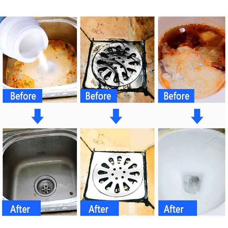 Drain Cleaner – Instant Clog Remover & Deodorizer