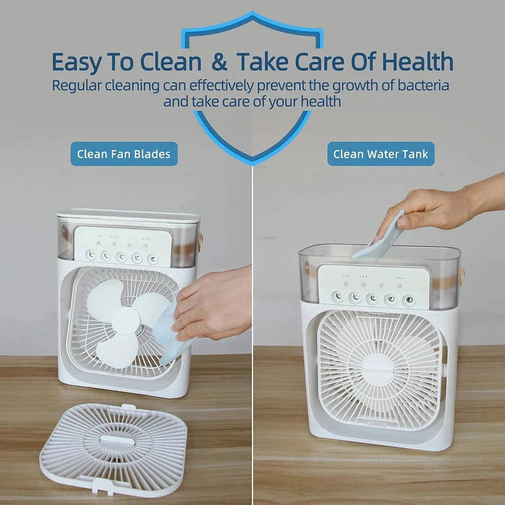 Portable Air Conditioner Fan  and Humidifier Function