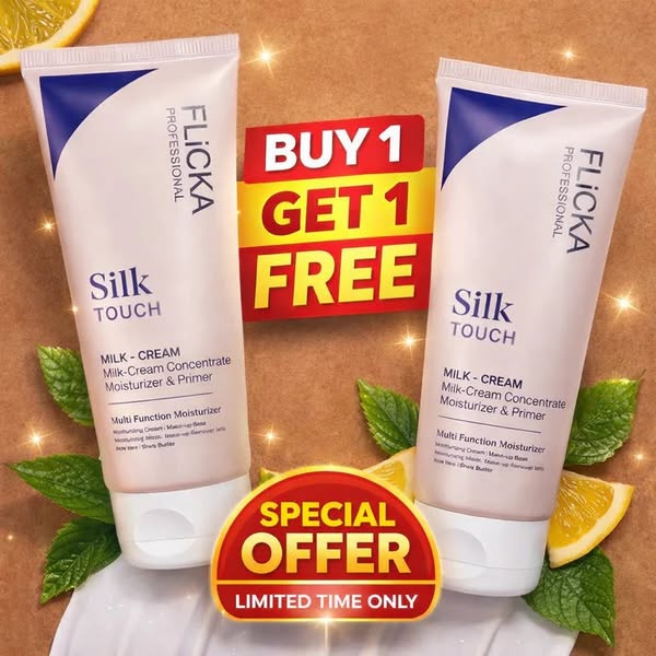 FLiCKA Silk Touch 3‑in‑1 Moisturizer & Primer