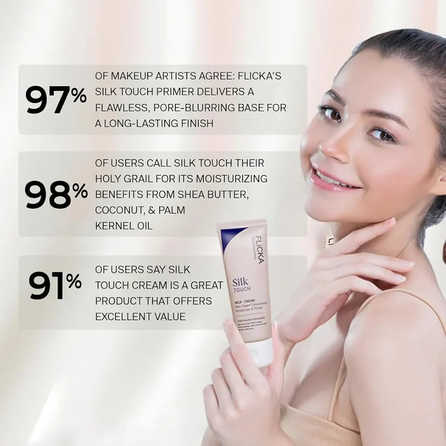 FLiCKA Silk Touch 3‑in‑1 Moisturizer & Primer