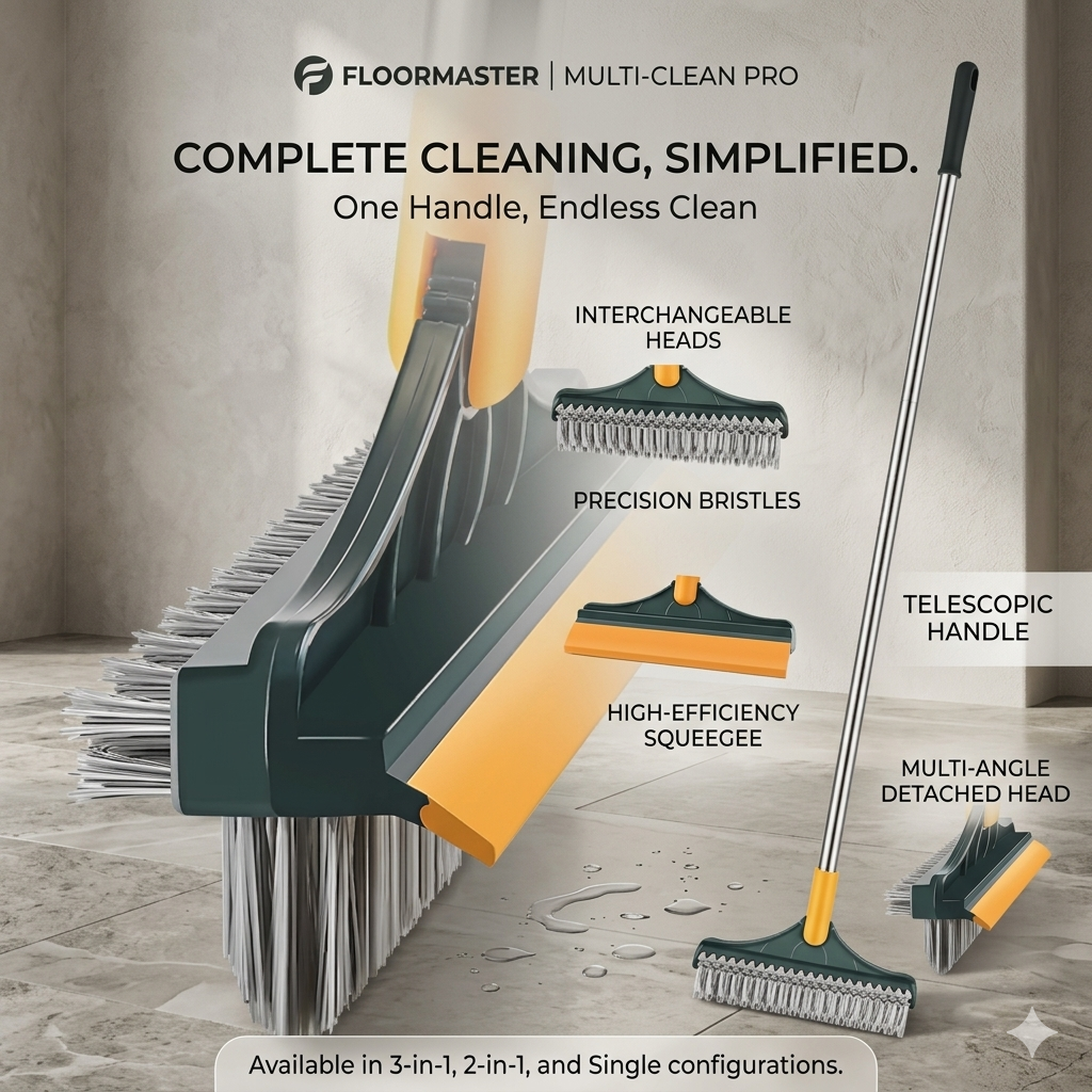 Broom Wiper 3 in 1 Cleaning Tool (25% Off)