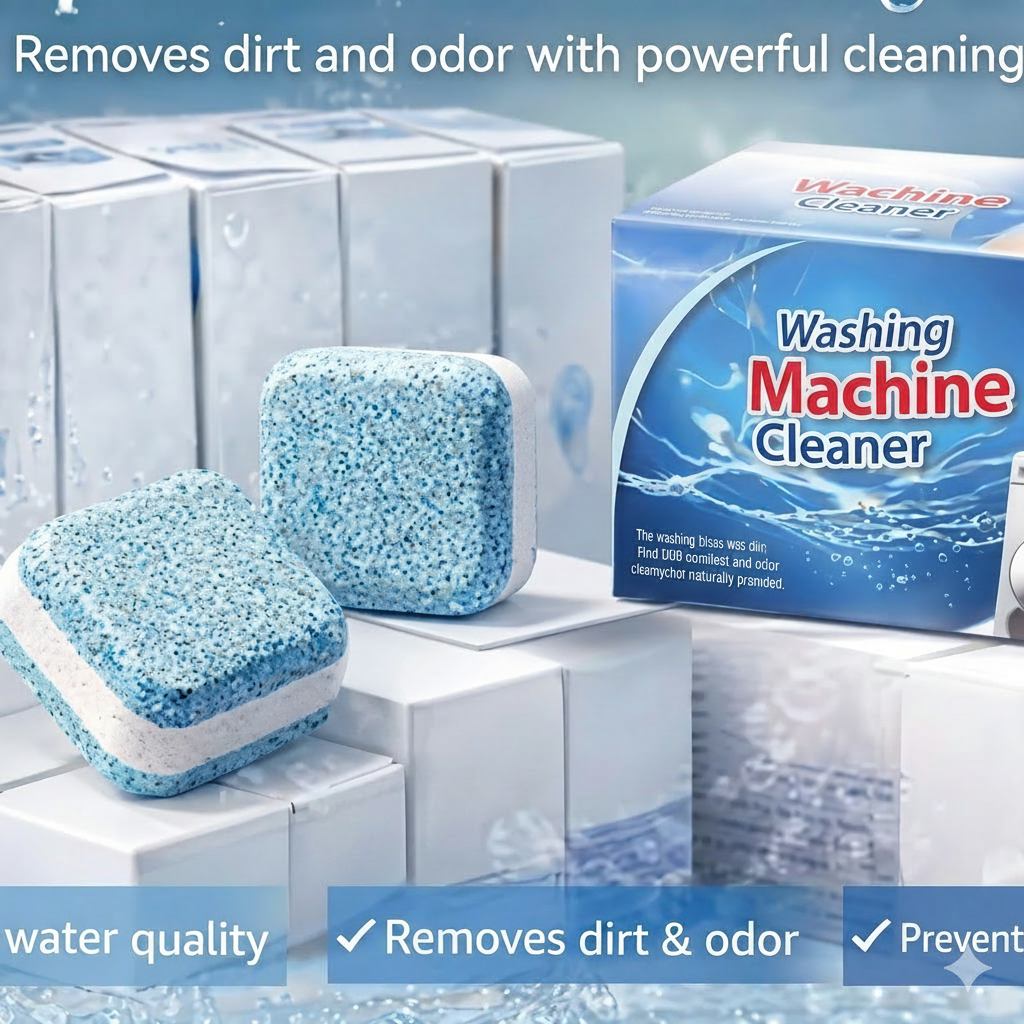 Washing Machine Cleaner Tablets – 12 Tablet