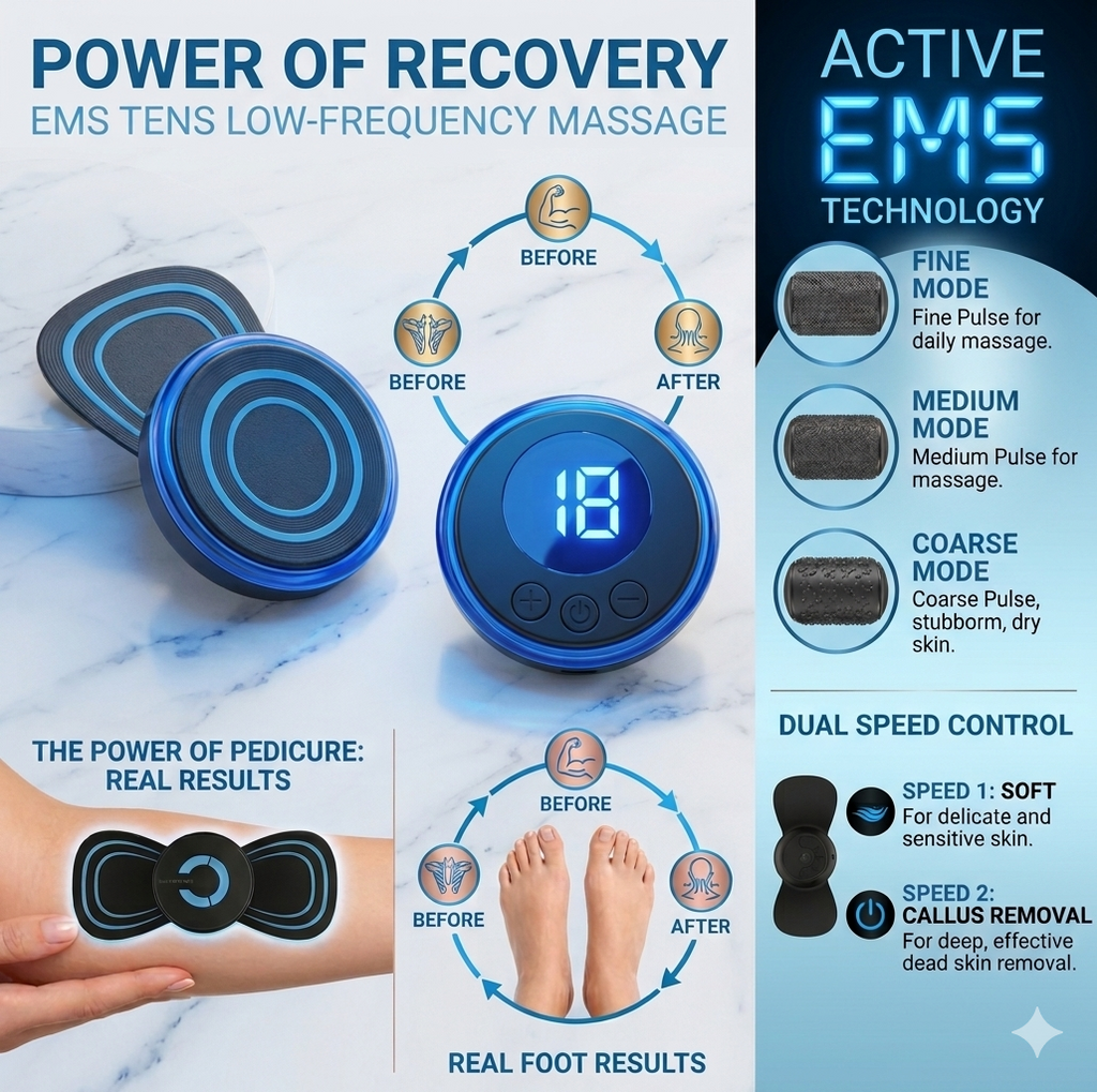 Wireless EMS Mini Body Massager