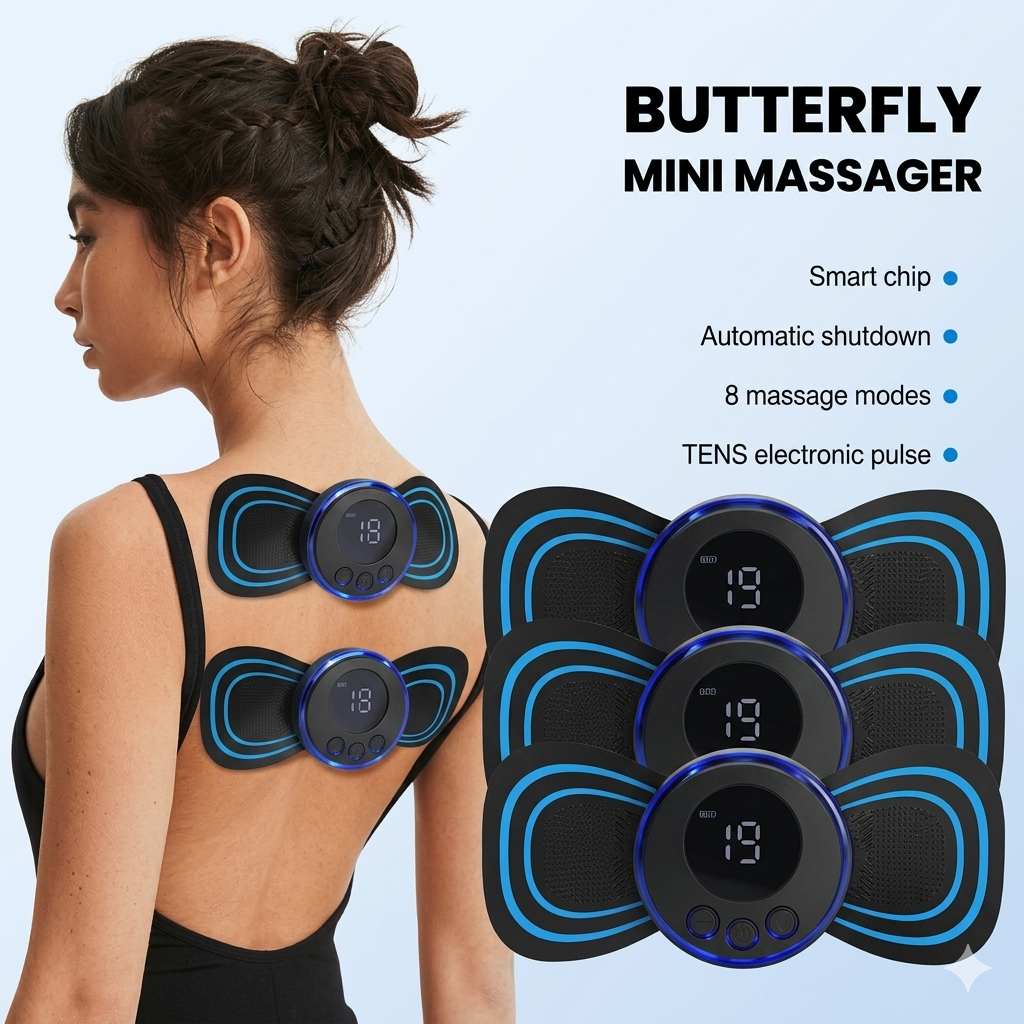 Wireless EMS Mini Body Massager